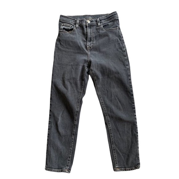 BDG High Rise Relaxed Fit Mom Black Denim Jean - Picture 5 of 8